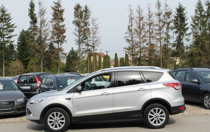 Ford Kuga cena 53900 przebieg: 235000, rok produkcji 2015 z Kobylin małe 277